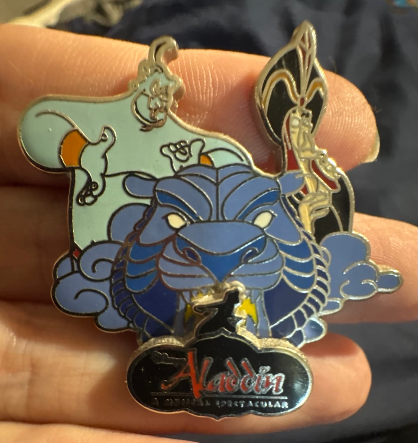 Aladdin Musical Spectacular Jafar Genie Cave Of Wonders Pin