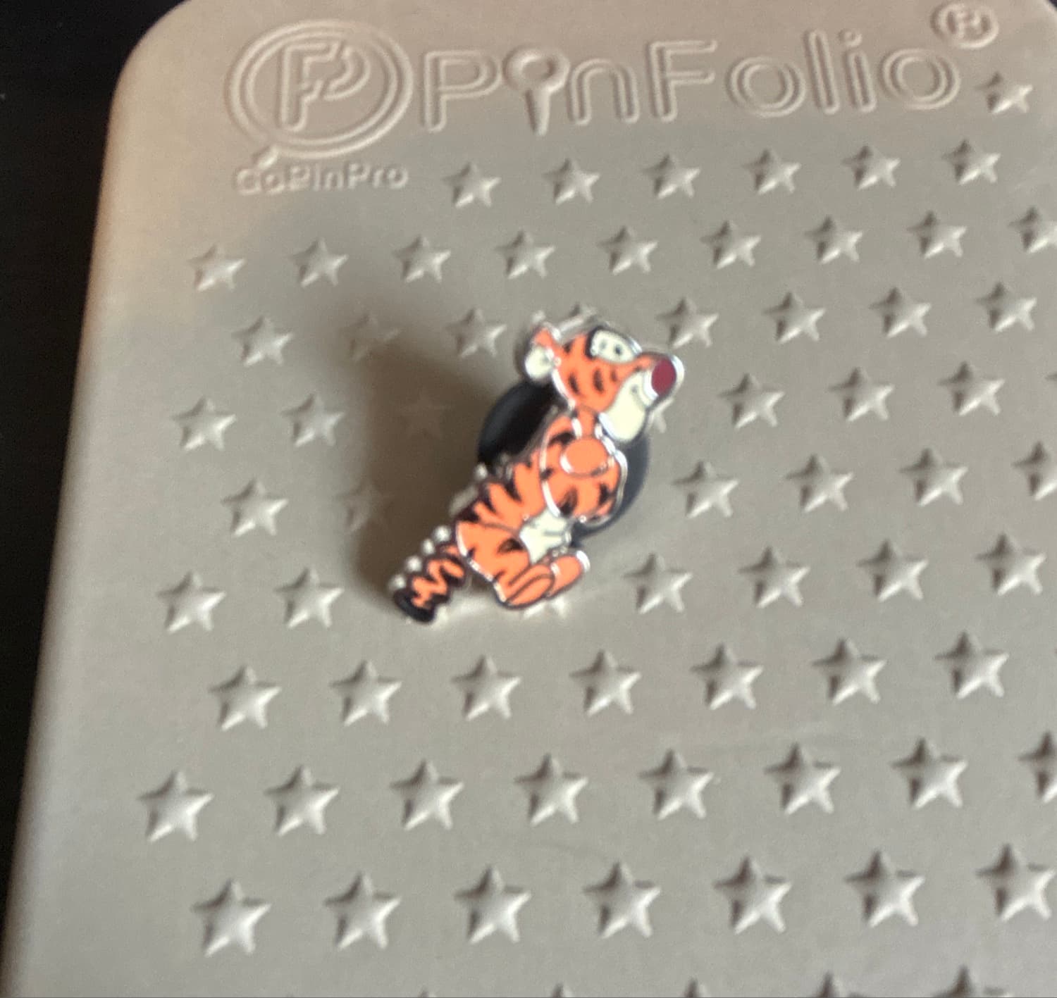 Pink A La Mode PALM Winnie the Pooh Micro Disney Pin - TIGGER