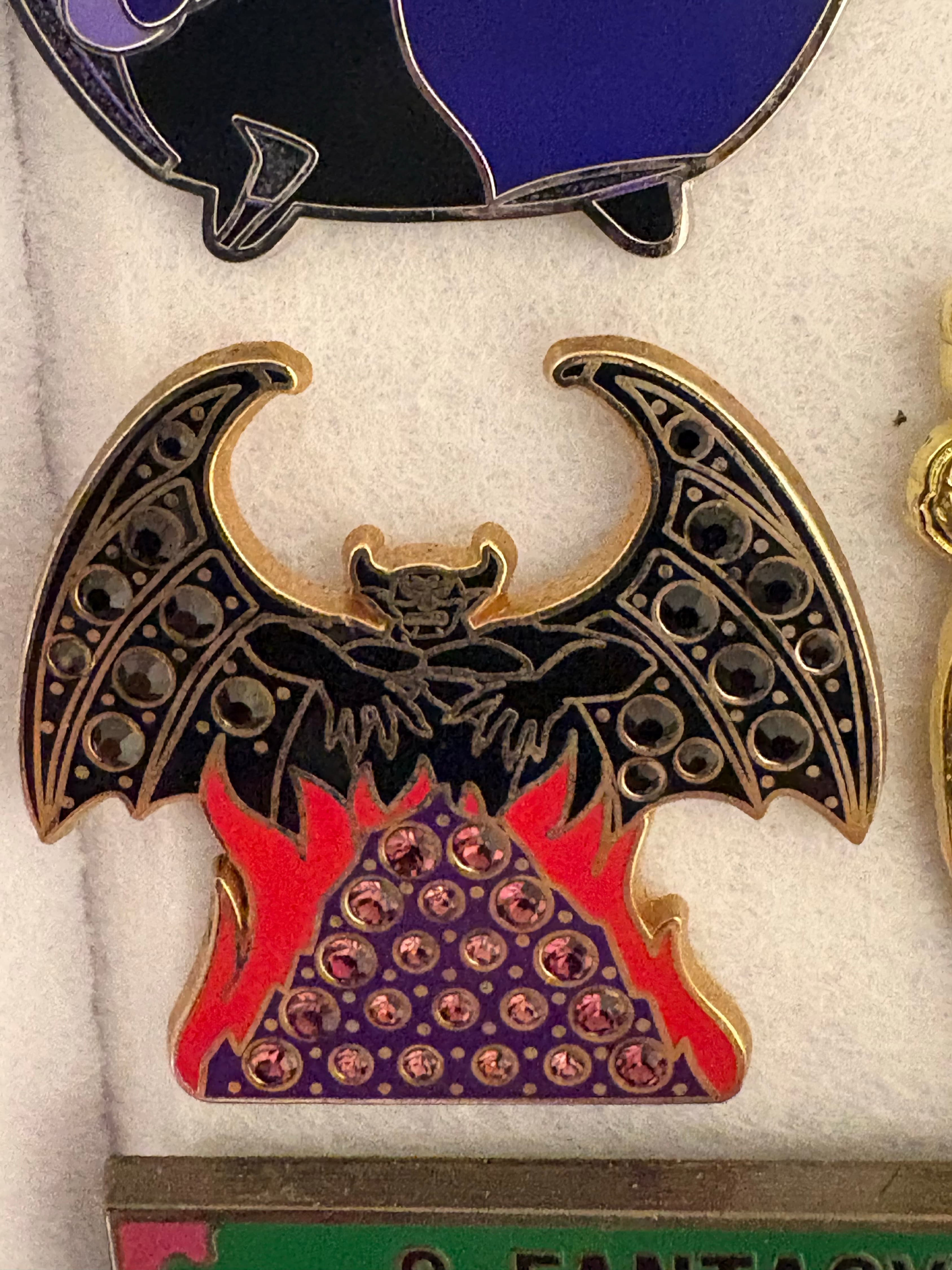 Jeweled Villains Fantasia Chernabog Pin