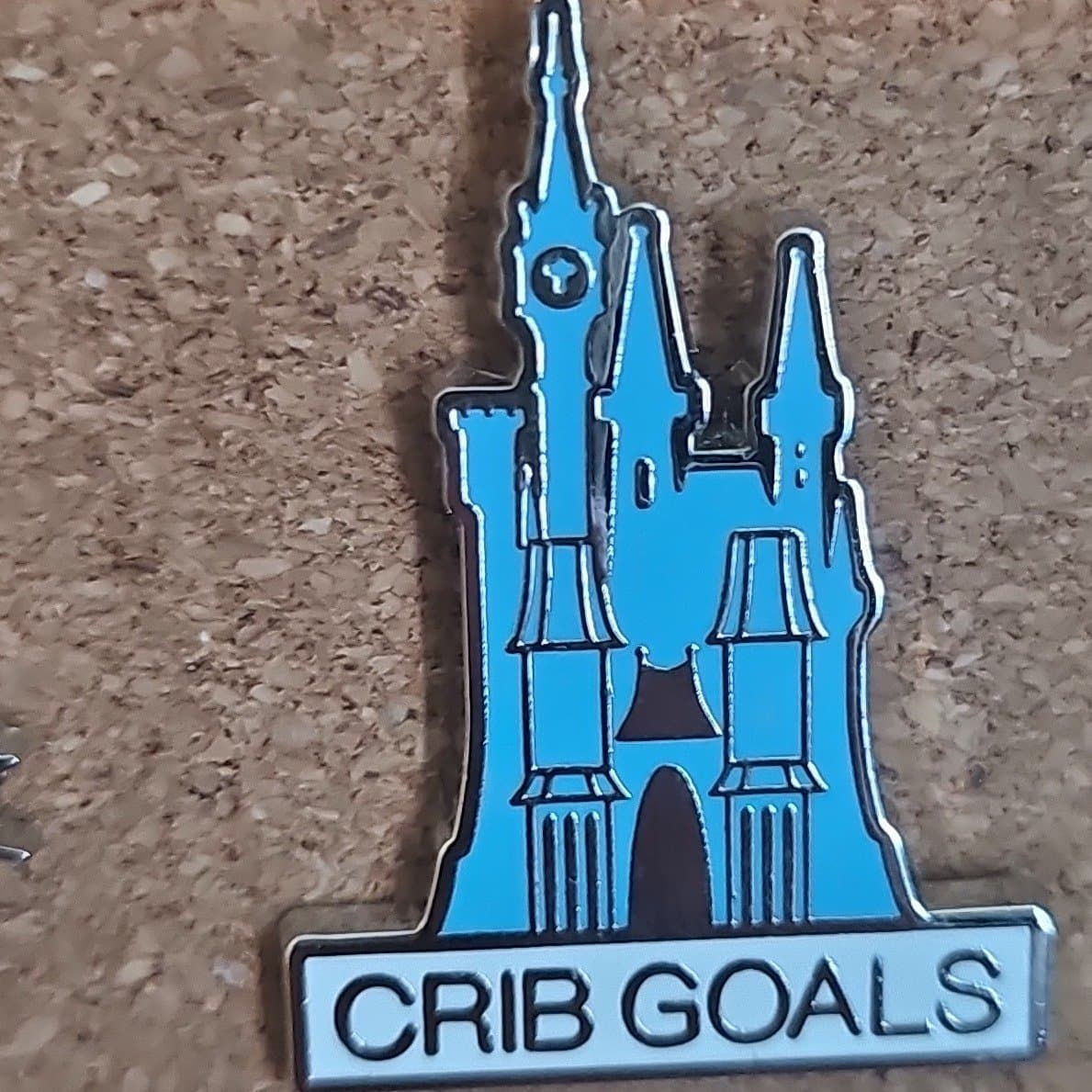 Cinderella Castle Crib Goals Pin