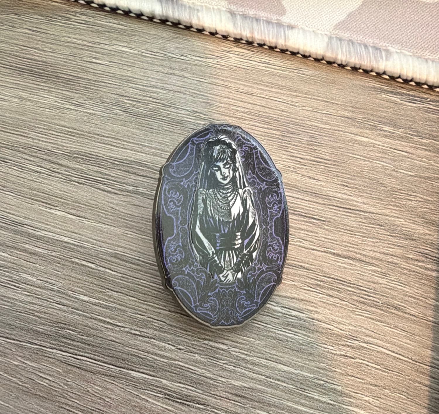 Constance Hatchaway Haunted Mansion Oval Portrait Pin