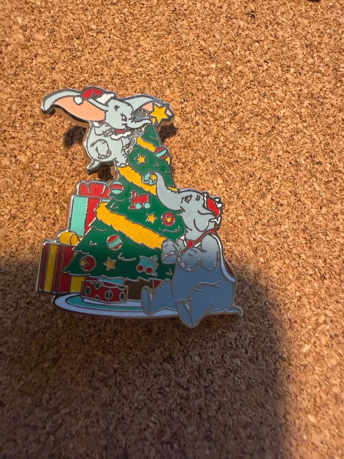 Disney Christmas 2021 Dumbo and Mrs. Jumbo Holiday Pin