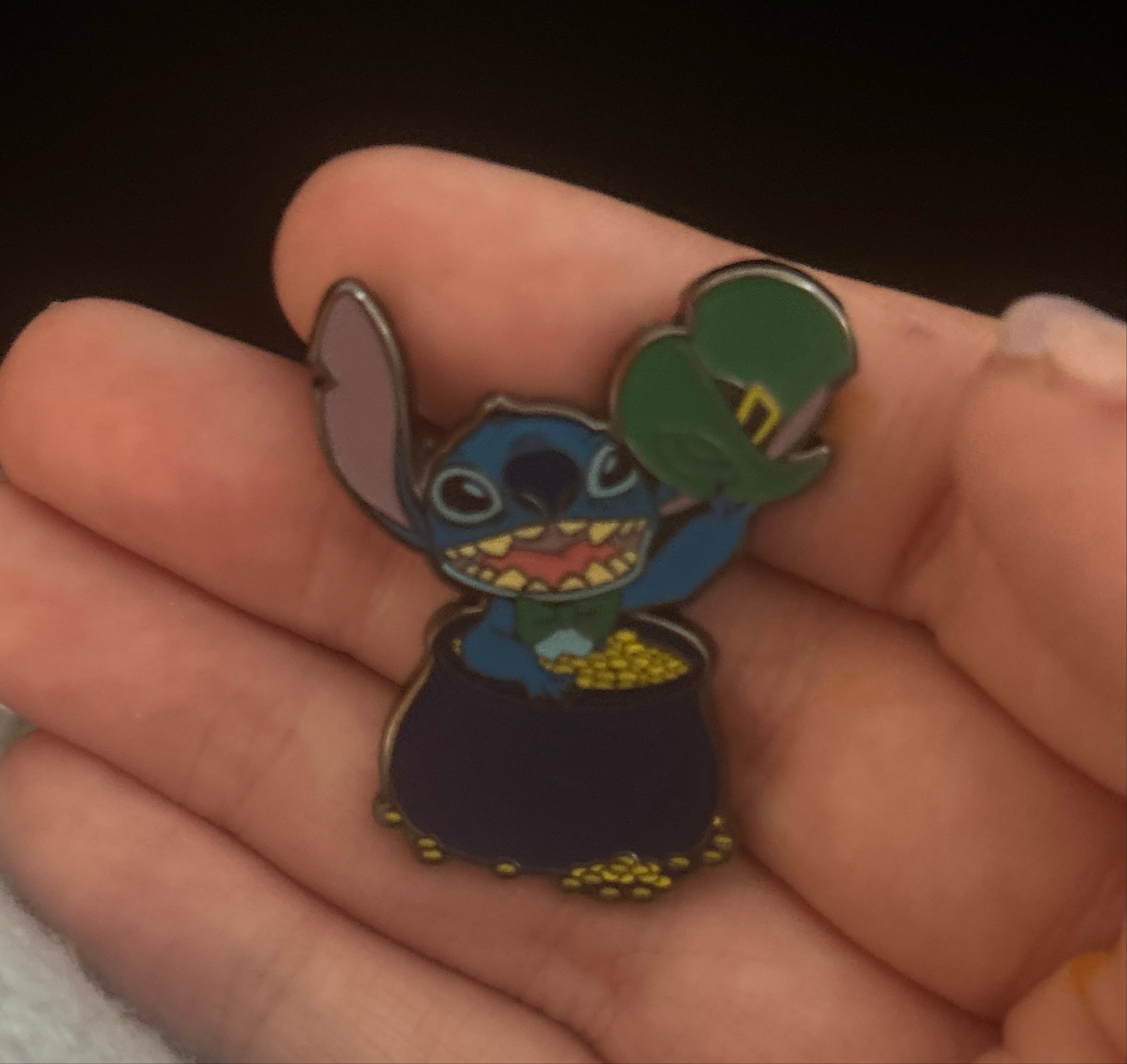 Stitch in Pot of Gold - St. Patrick's Day 2006 - WDW