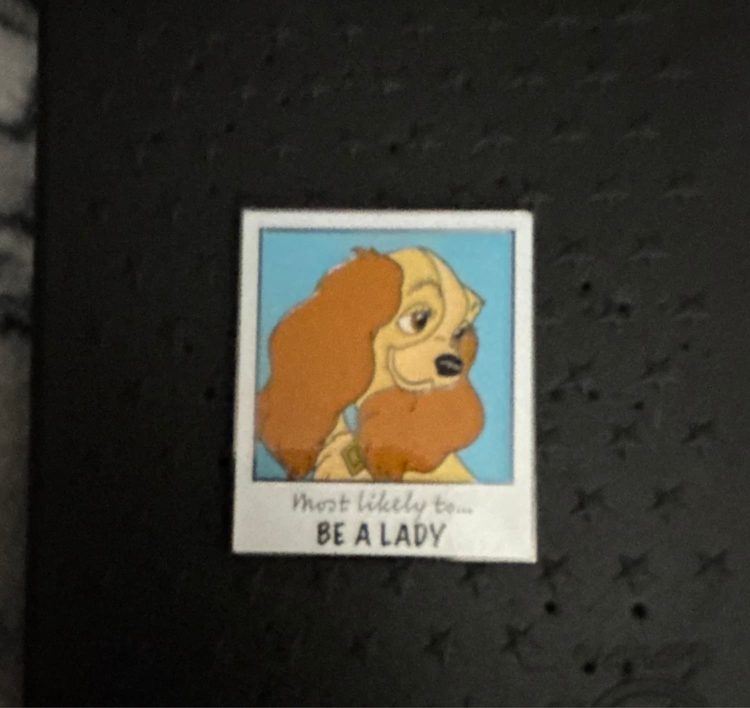 Lady - Loungefly Disney Yearbook Portrait Blind Box Enamel Pin