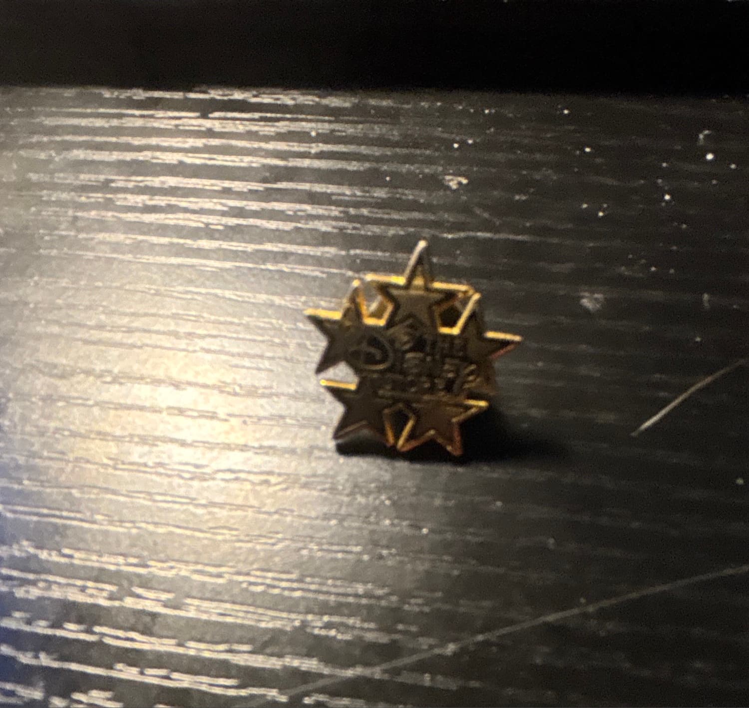 The Disney Store Cast Member Five Gold Stars Award Pin
