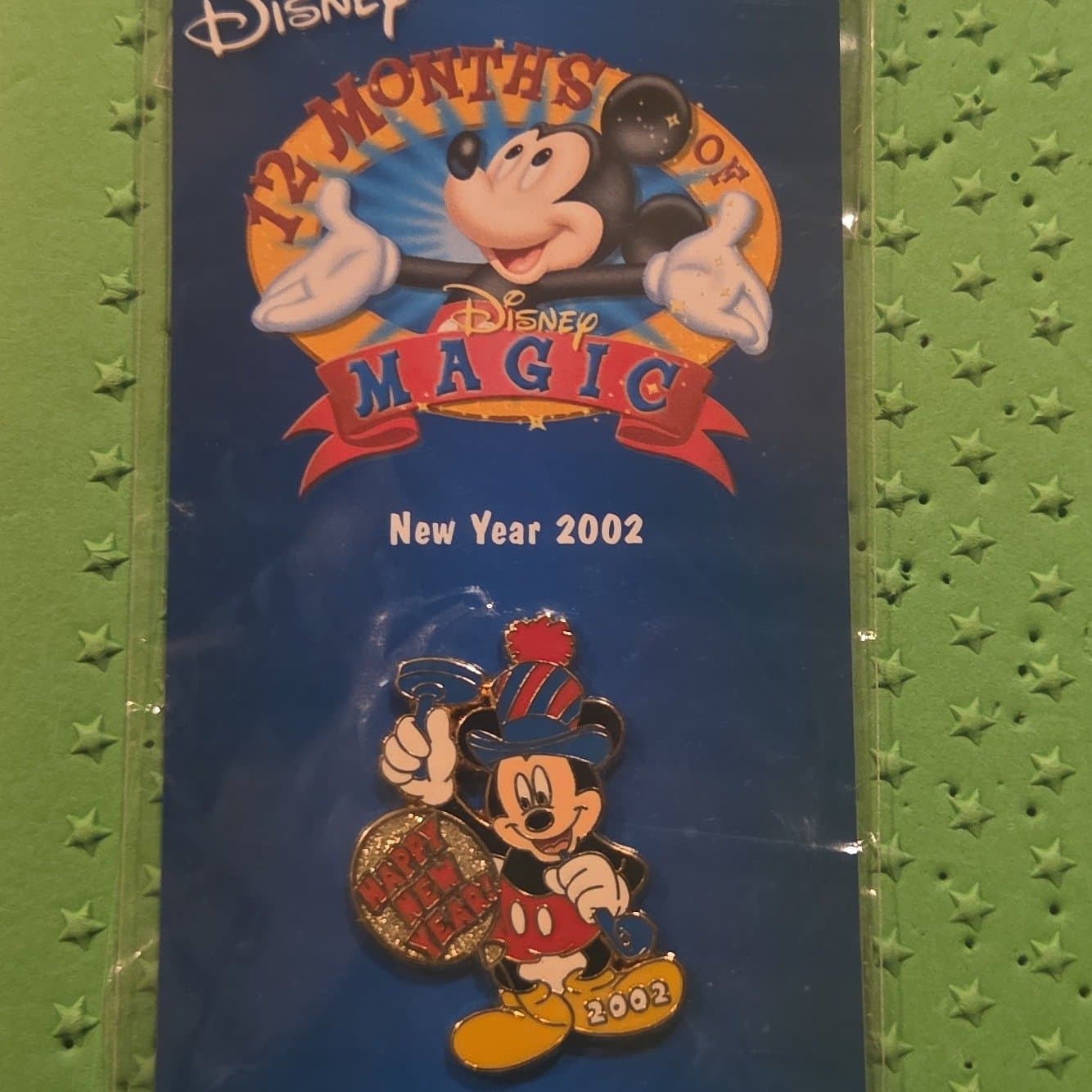Mickey Mouse Happy New Year 2002 - 12 Months of Magic Series front