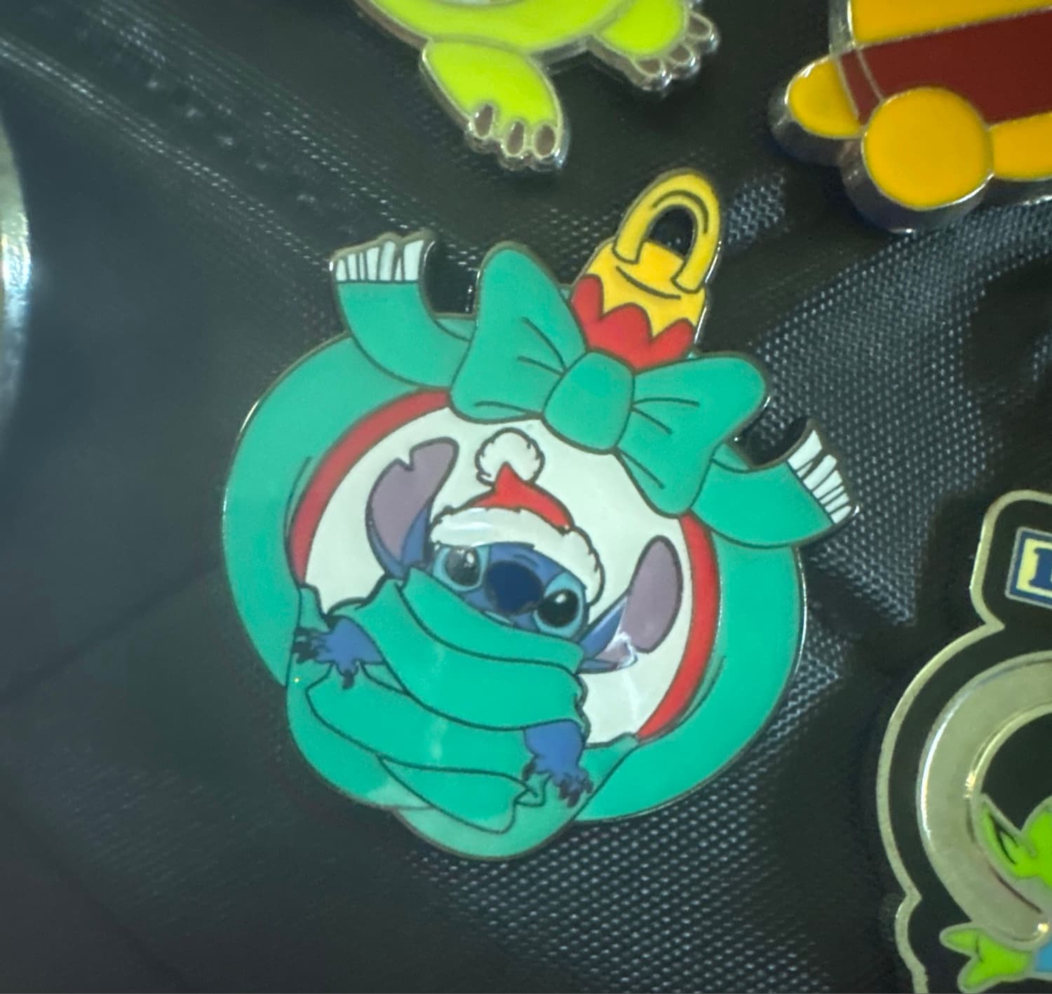 Stitch Ornament (Wrapped in Scarf) front