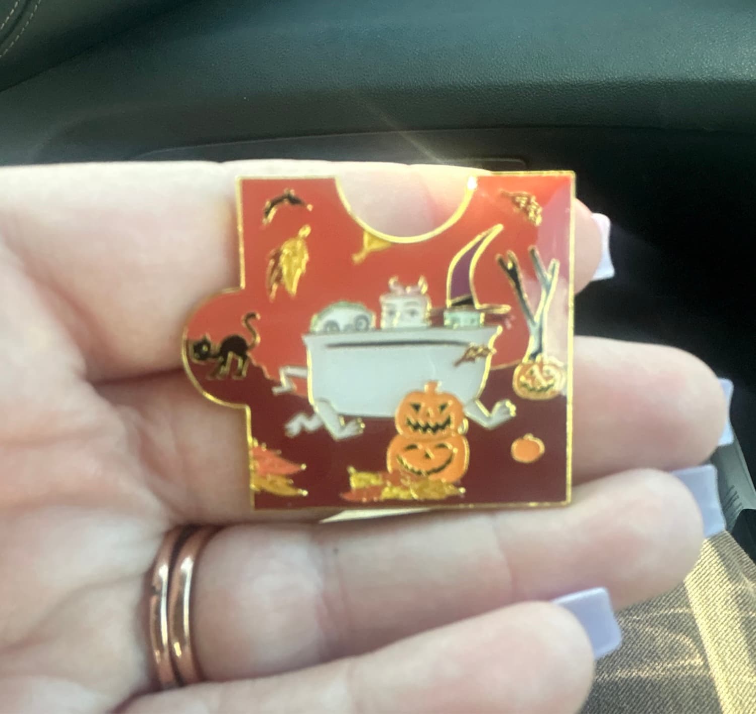 Nightmare Before Christmas Fall Puzzle Mystery Pin - Boogie Boys