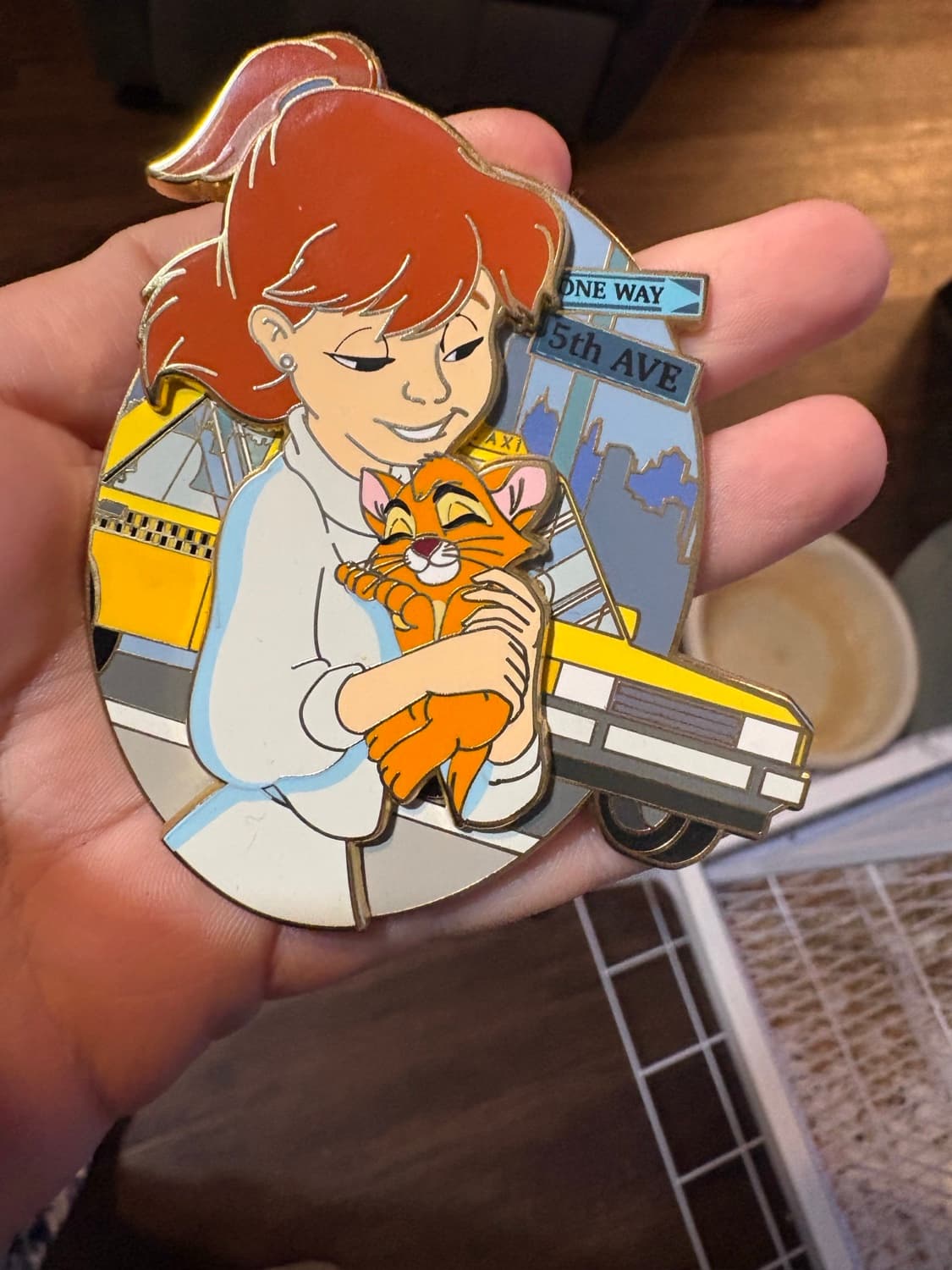 Jenny and oliver fantasy pin front