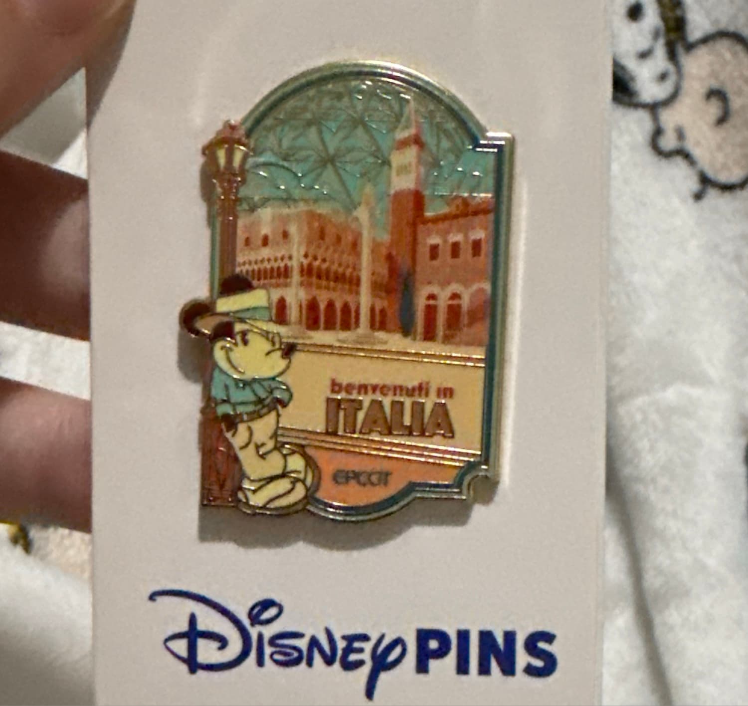 Mickey Mouse Italy Pavilion Epcot World Showcase Pin