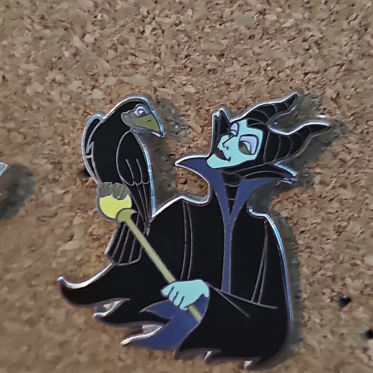 Maleficent with Diablo Pin front