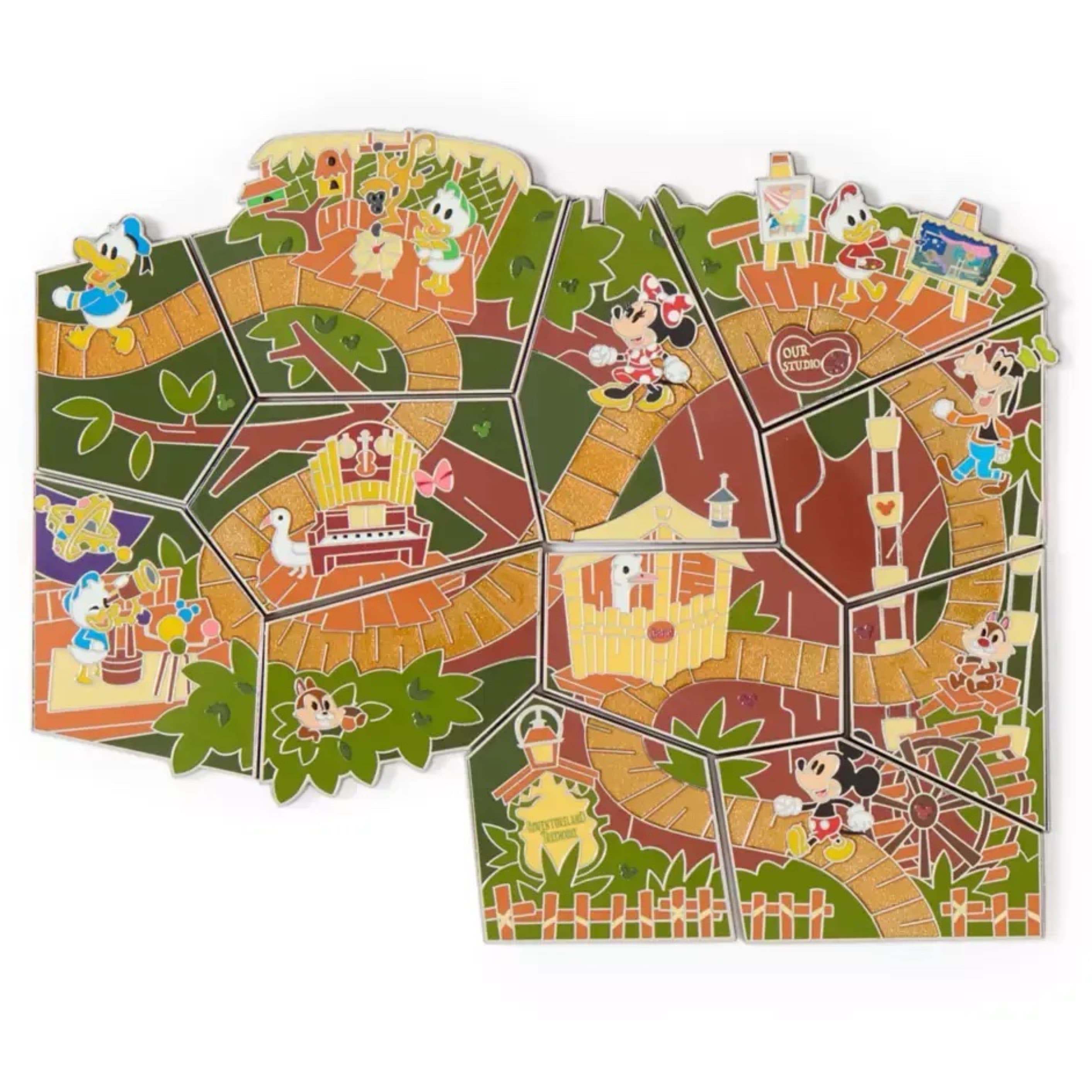 DLR Swiss Family Treehouse Mystery Puzzle Complete Set front