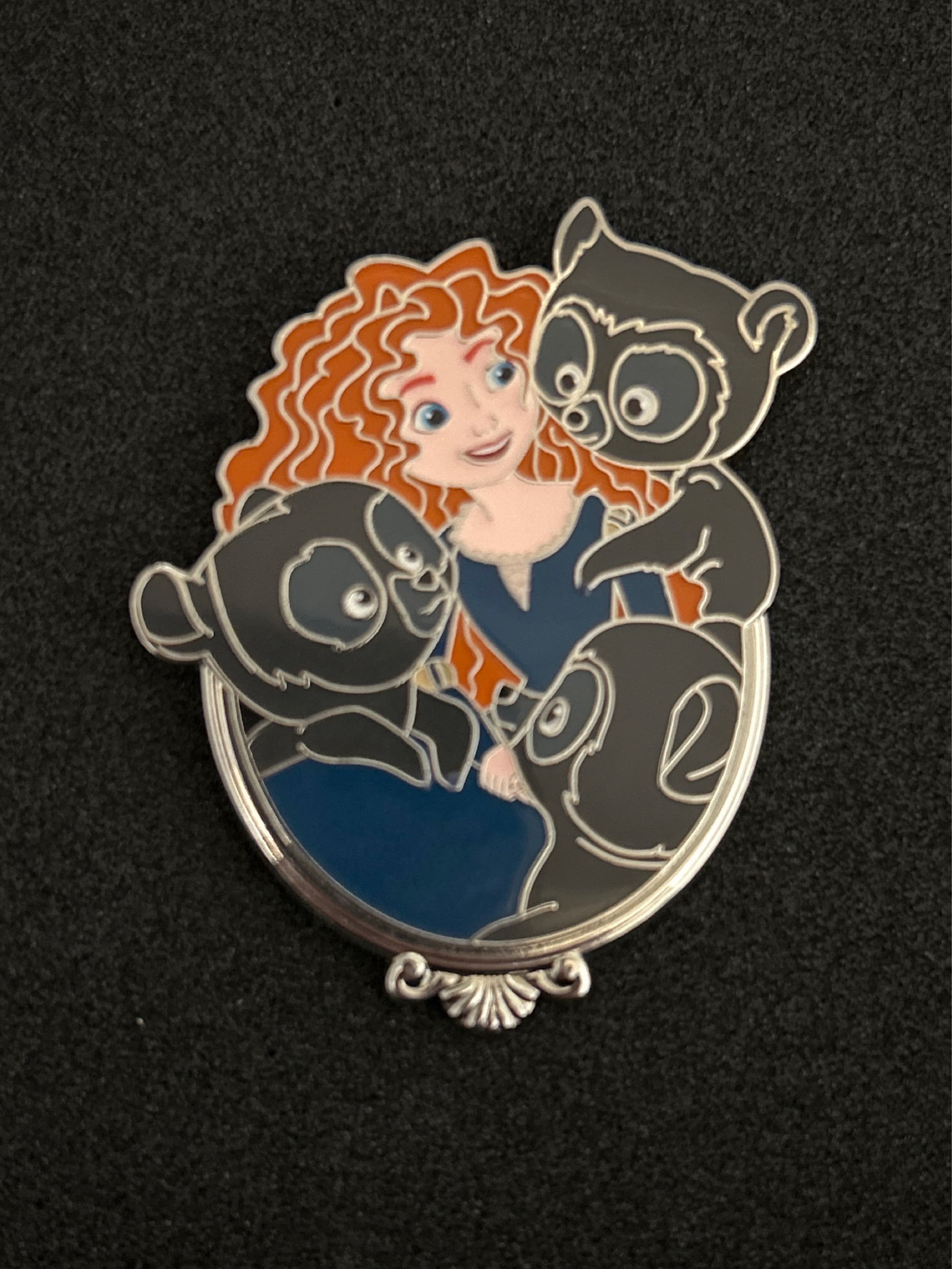 Merida and Bear Cubs - Princess Portraits Series