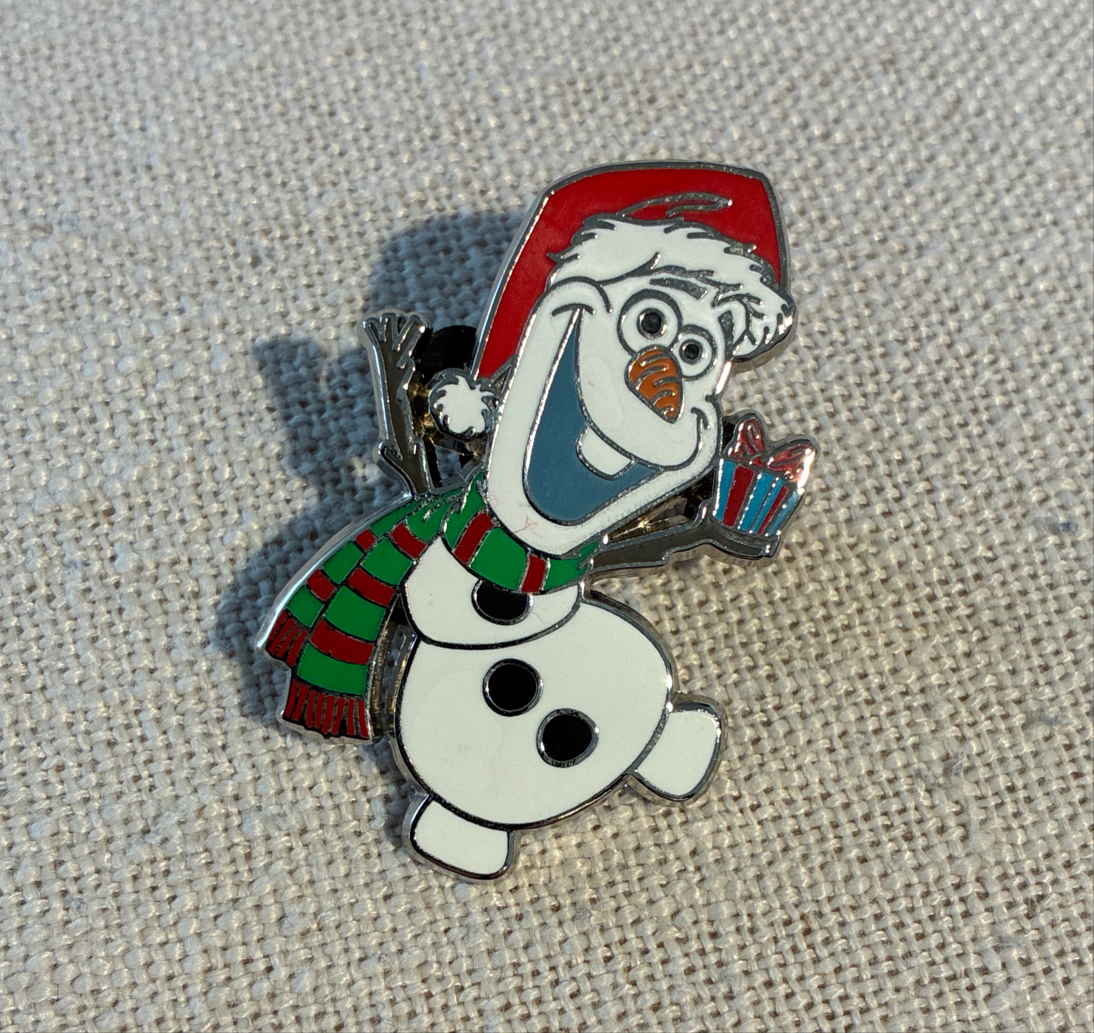 Olaf in Santa Hat