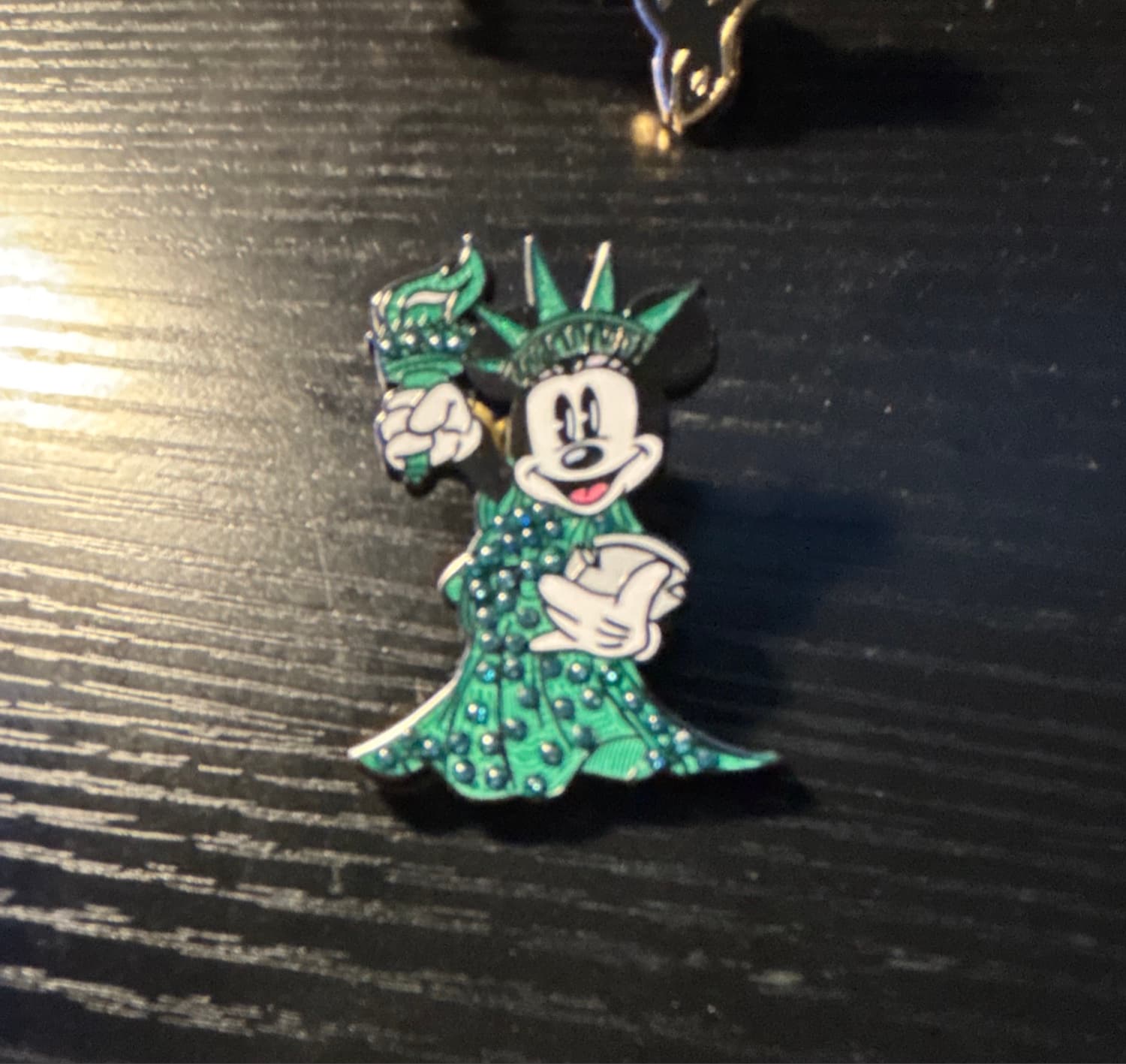 Mickey Mouse as Statue of Liberty Pin