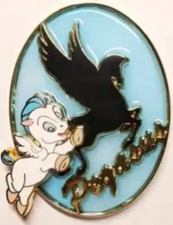 Baby Pegasus Hercules Growing Up Series Pin