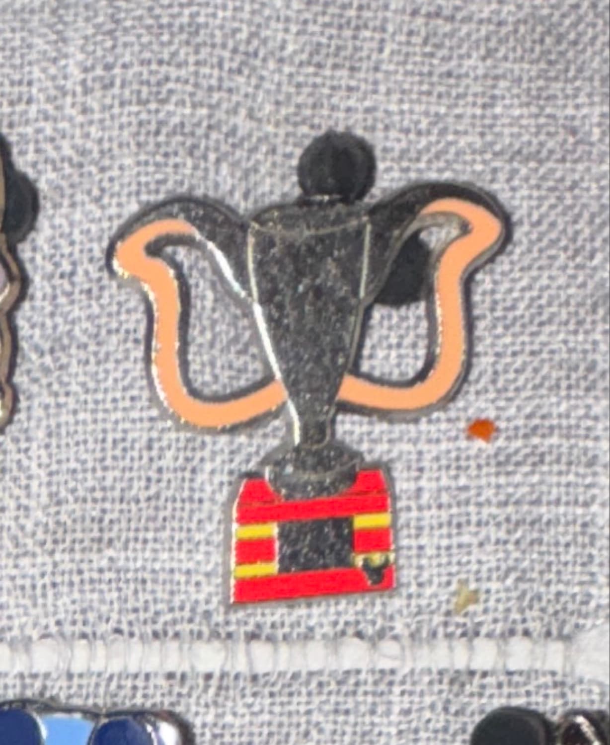 Hidden Mickey Trophy - Spain Flag front