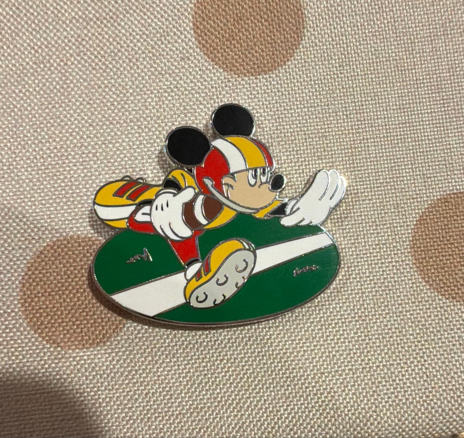 Mickey Mouse Running with a Football front