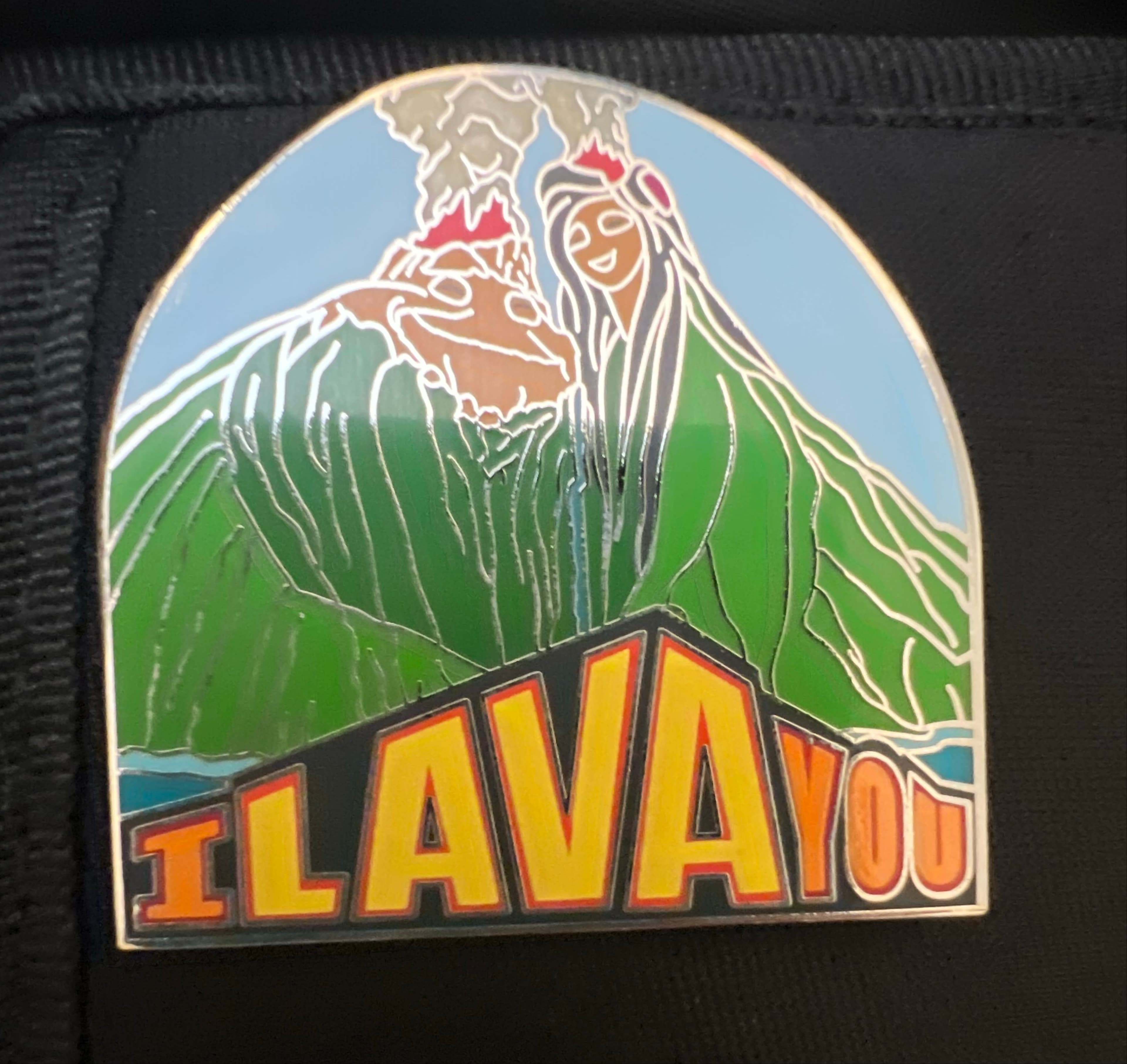 Uku and Lele "I Lava You" Pin