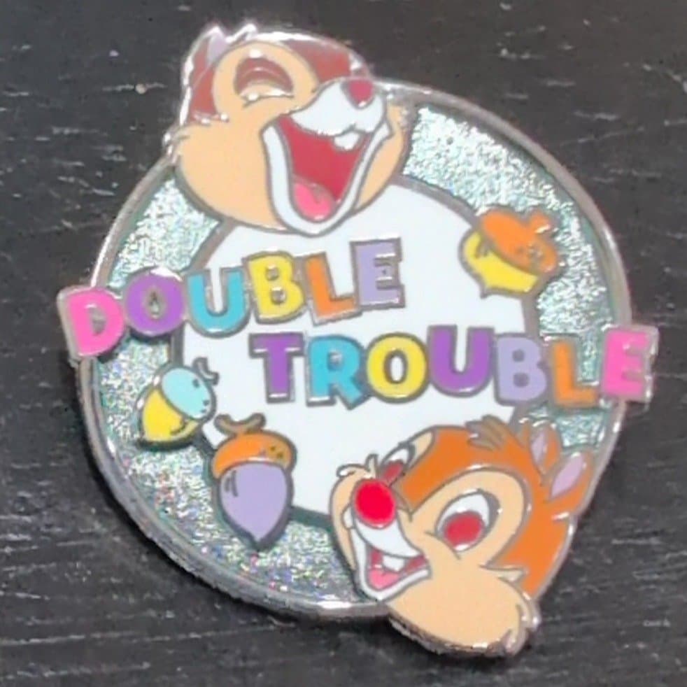 Chip 'N Dale Double Trouble Pin front