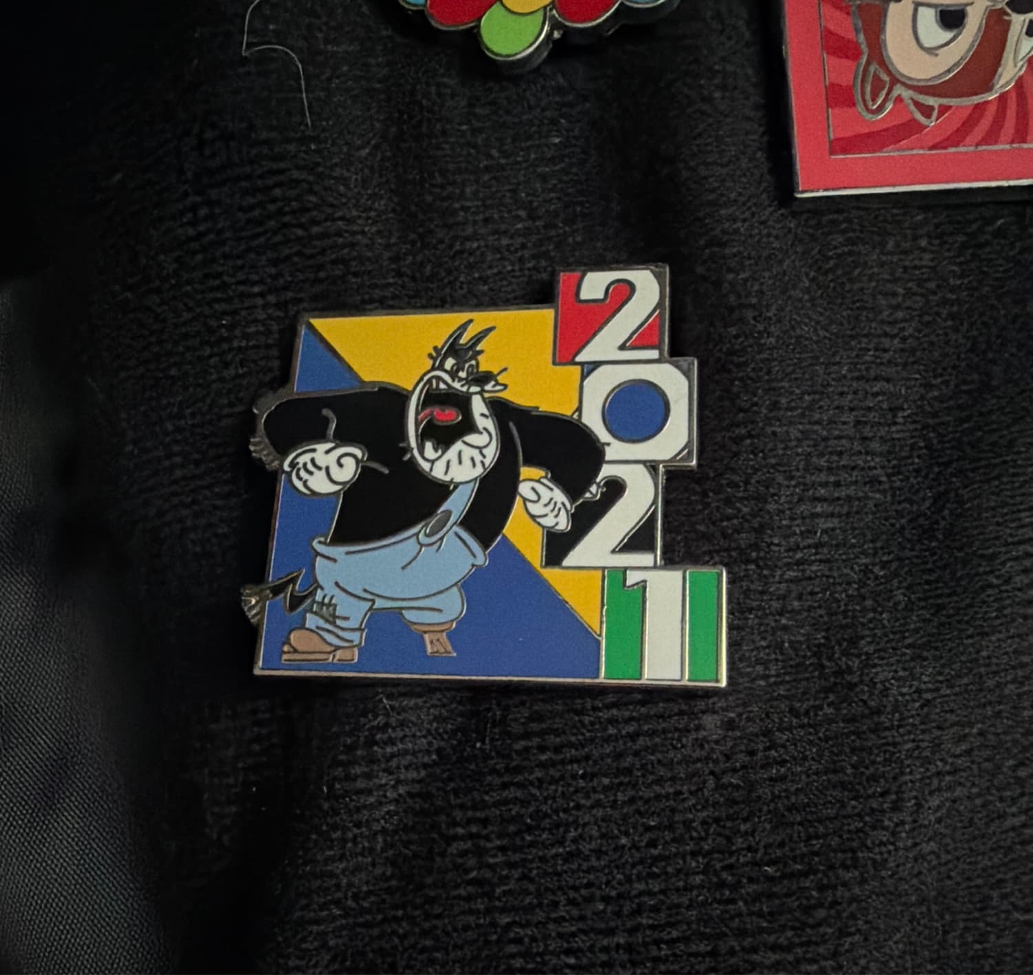 Pete - Dated 2021 Mickey Mouse and Friends - Mystery Pin