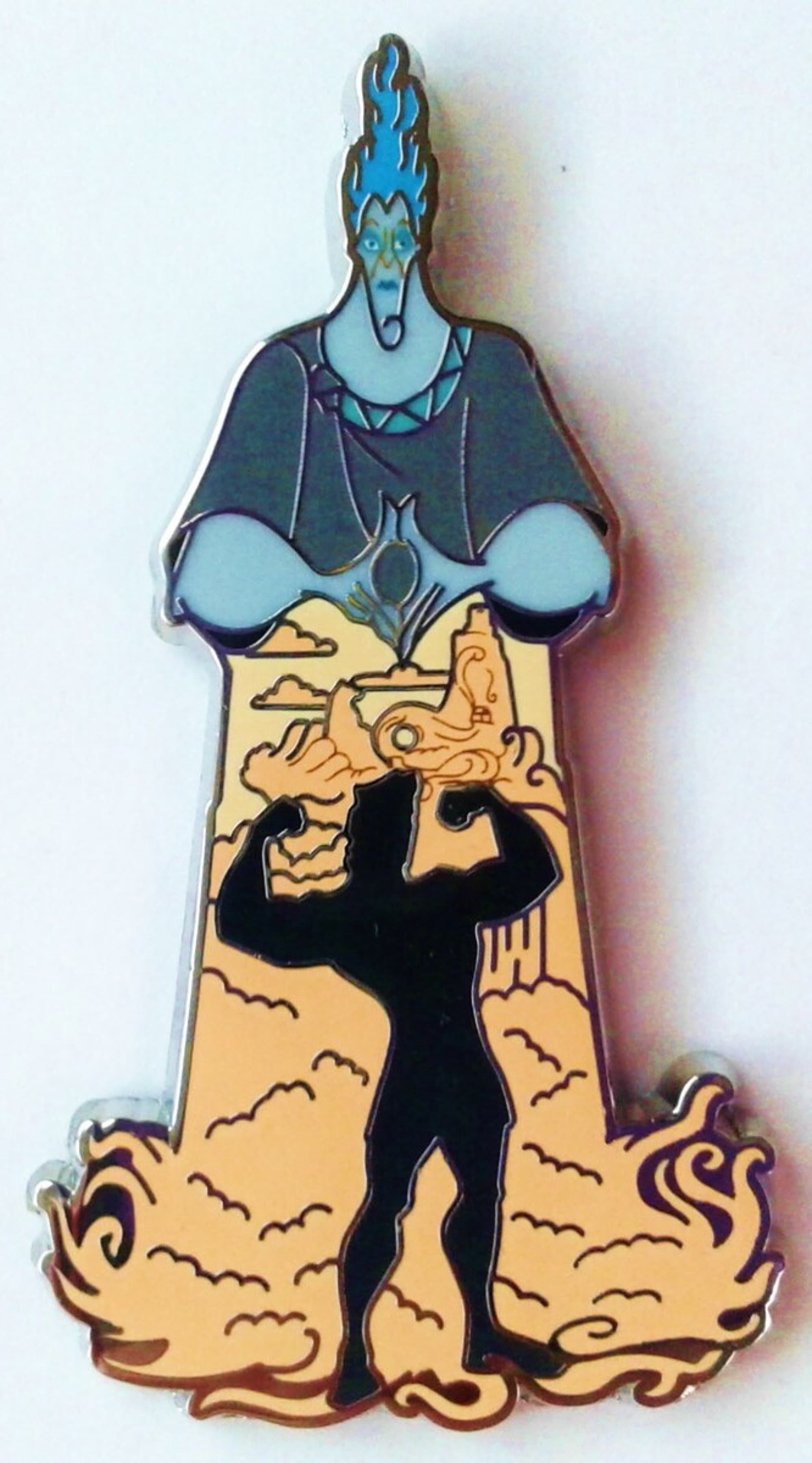 Hades and Hercules Silhouette front