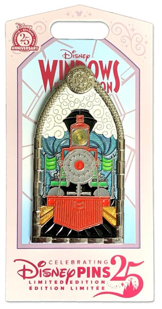 Disneyland Railroad Window of Attraction front
