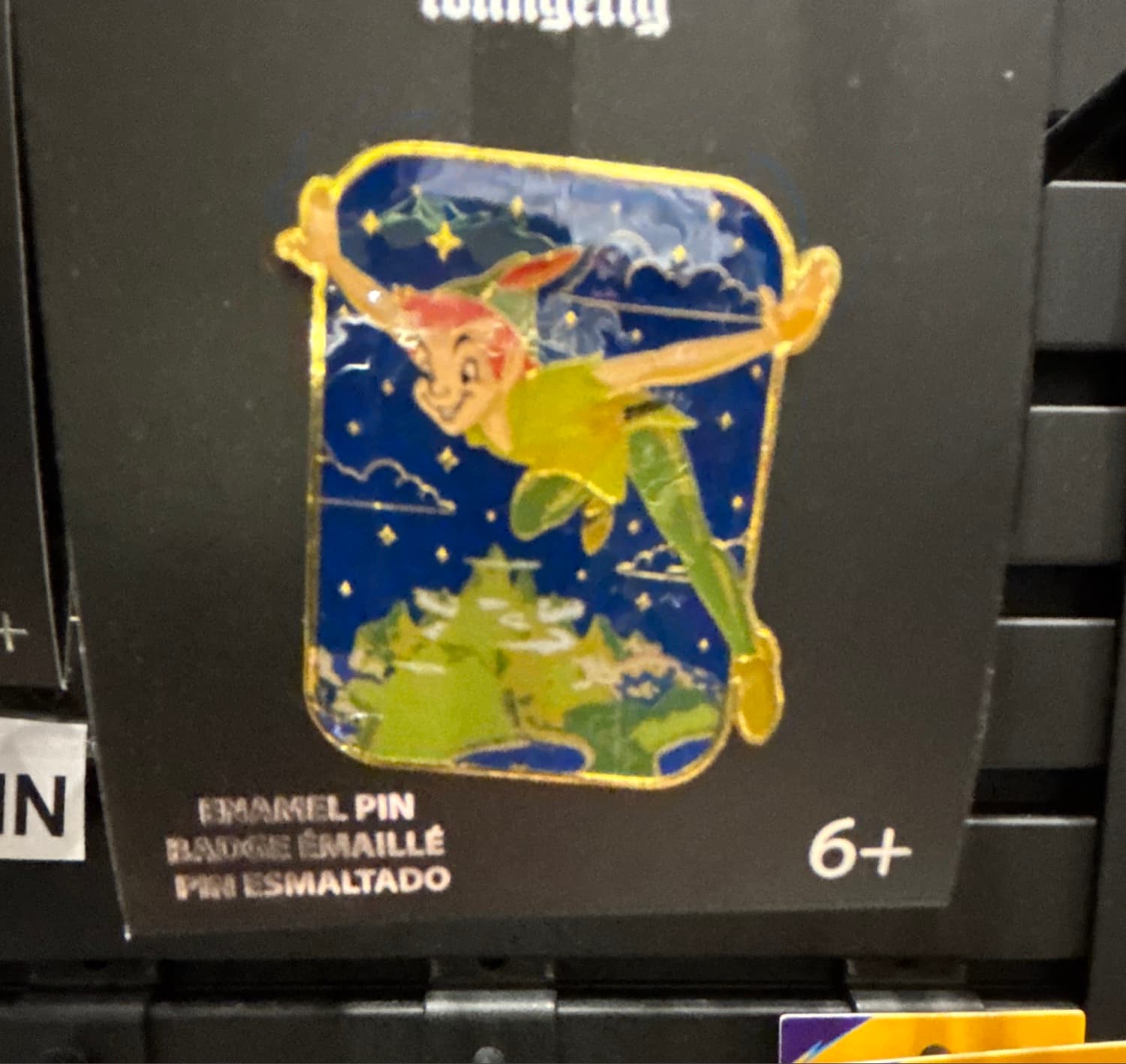 Peter Pan Flying Enamel Pin