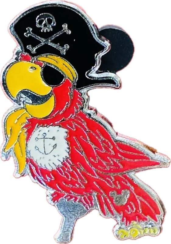 Red Pirate Parrot front