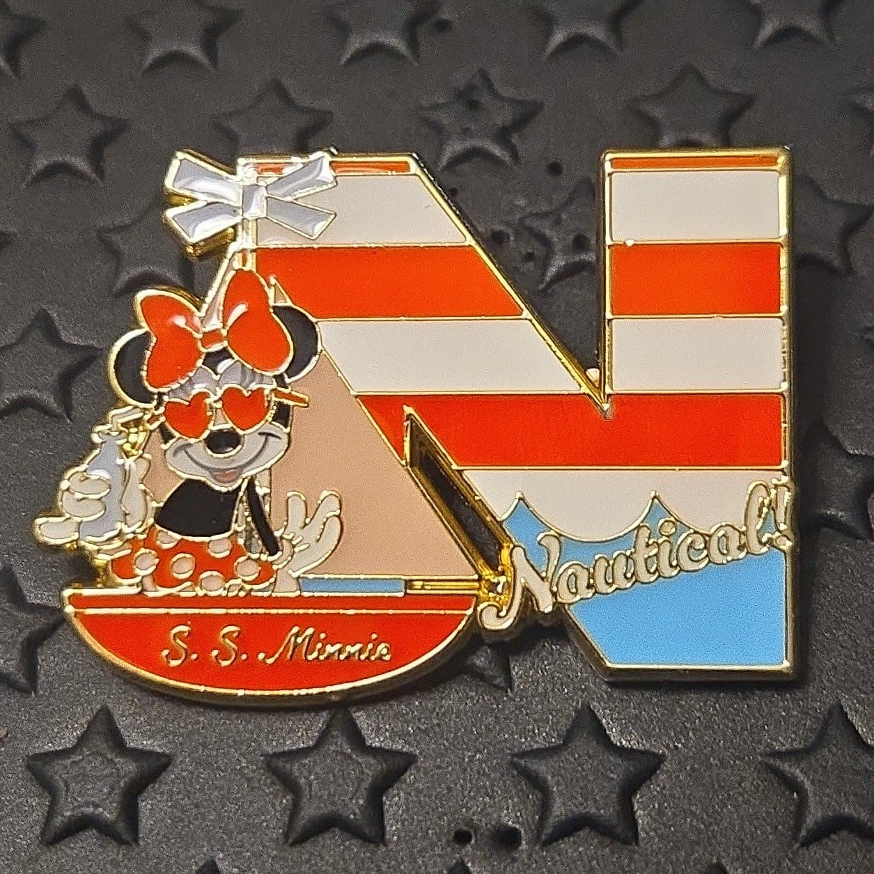 Minnie Mouse N for Nautical S.S. Minnie