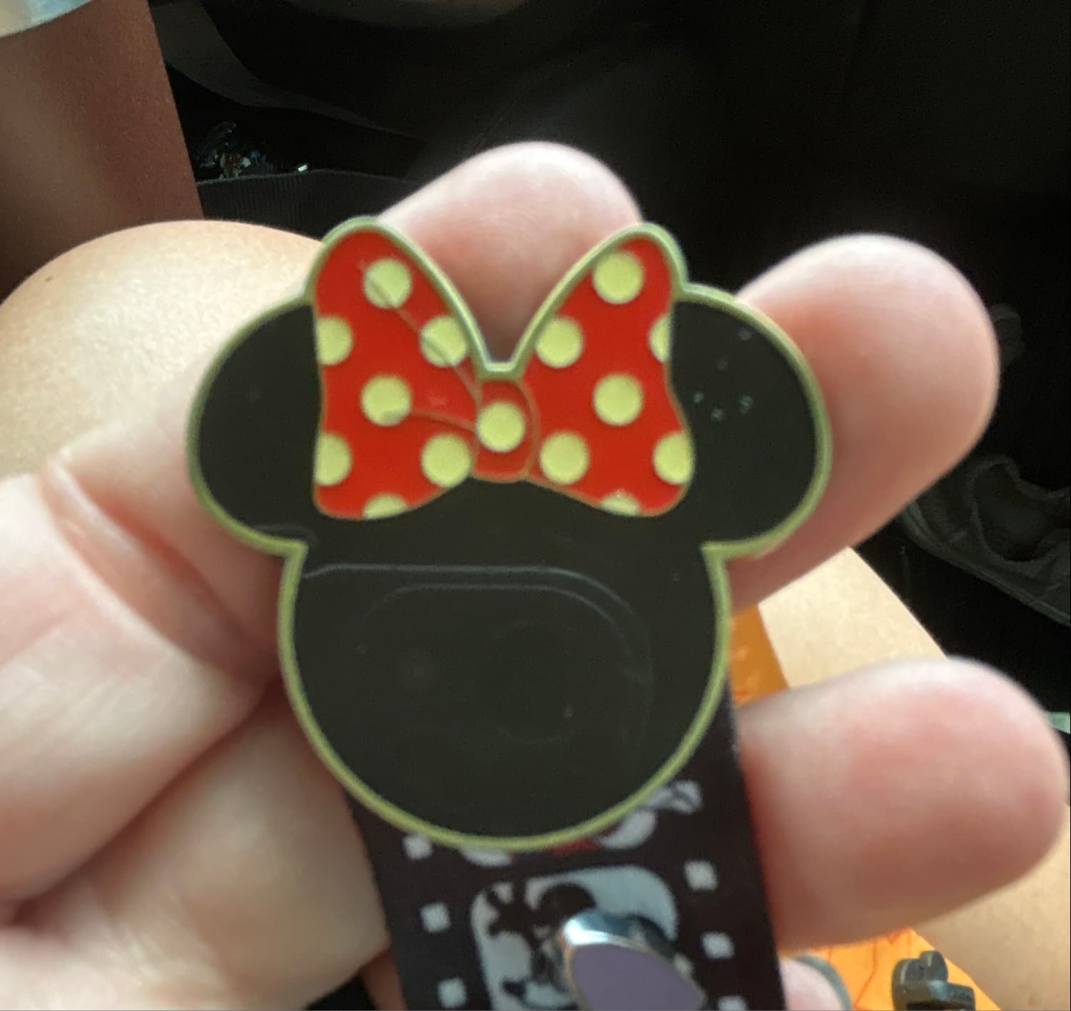 Minnie Mouse Head with Bow