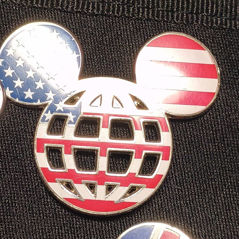 American Flag Epcot Mickey