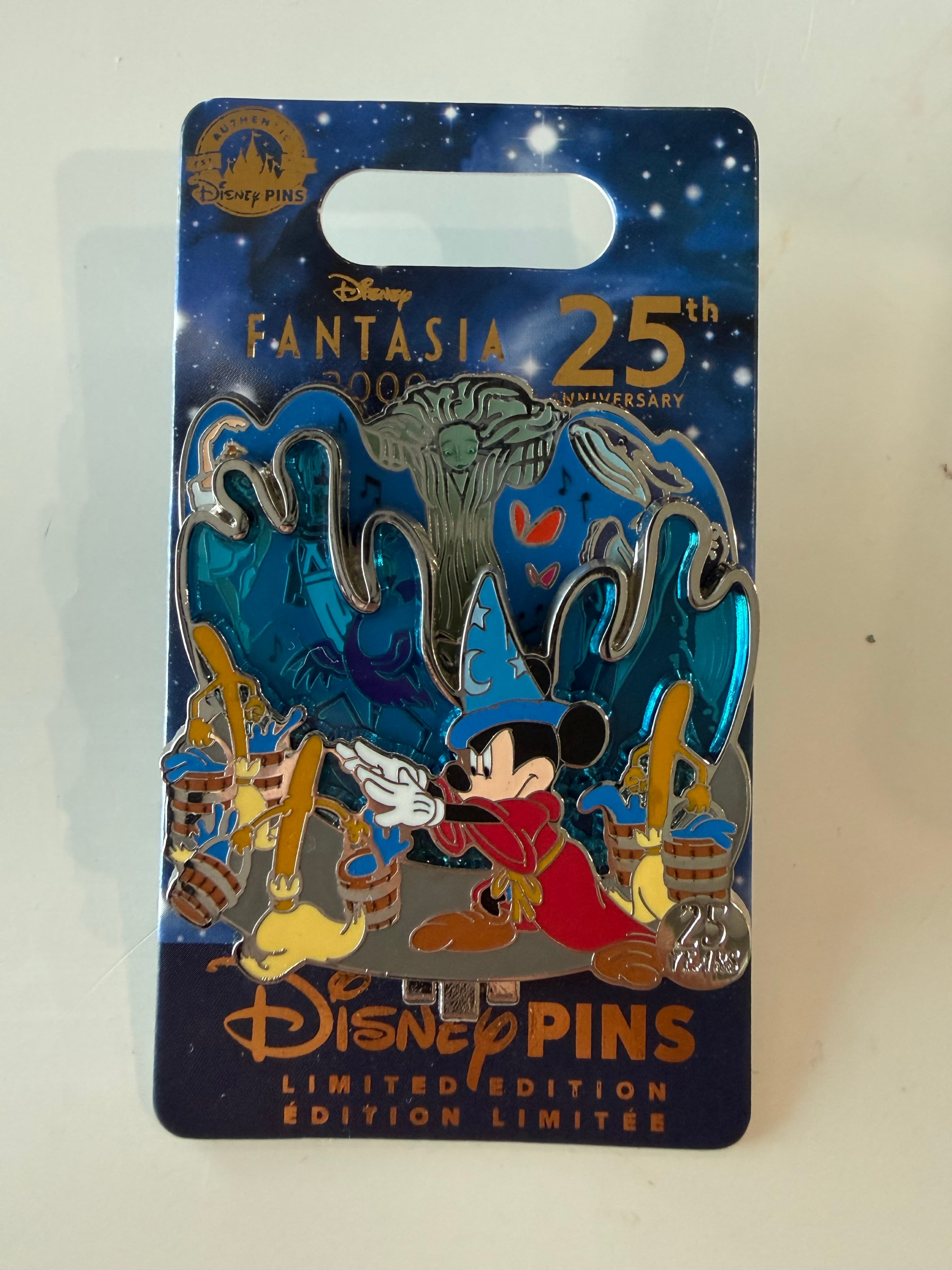 Sorcerer Mickey - Fantasia 2000 25th Anniversary front