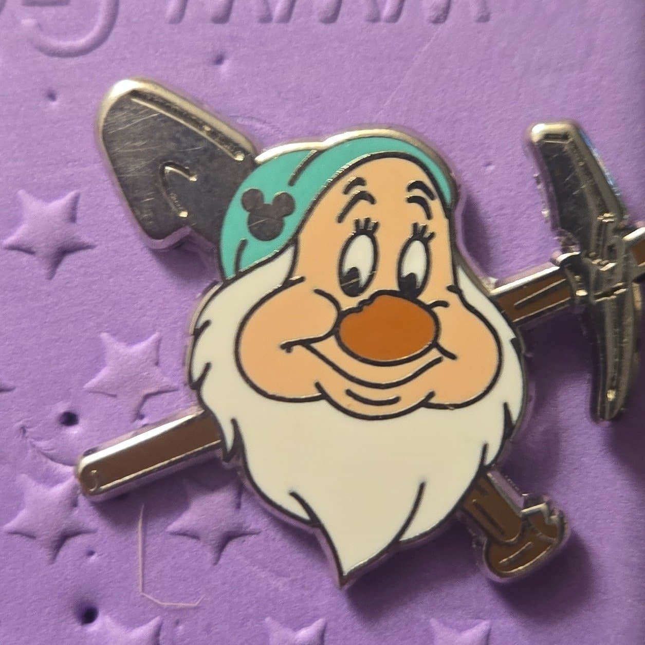 Doc - Seven Dwarfs with Mining Tools Hidden Mickey