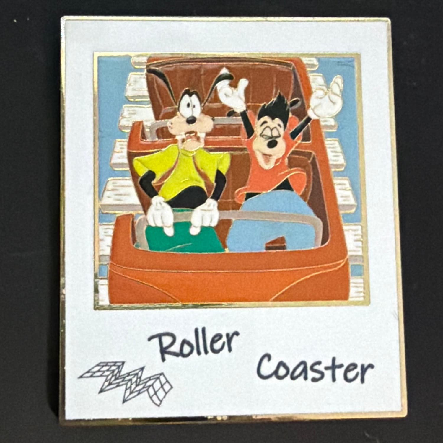 Goofy and Max Roller Coaster Photo Pin