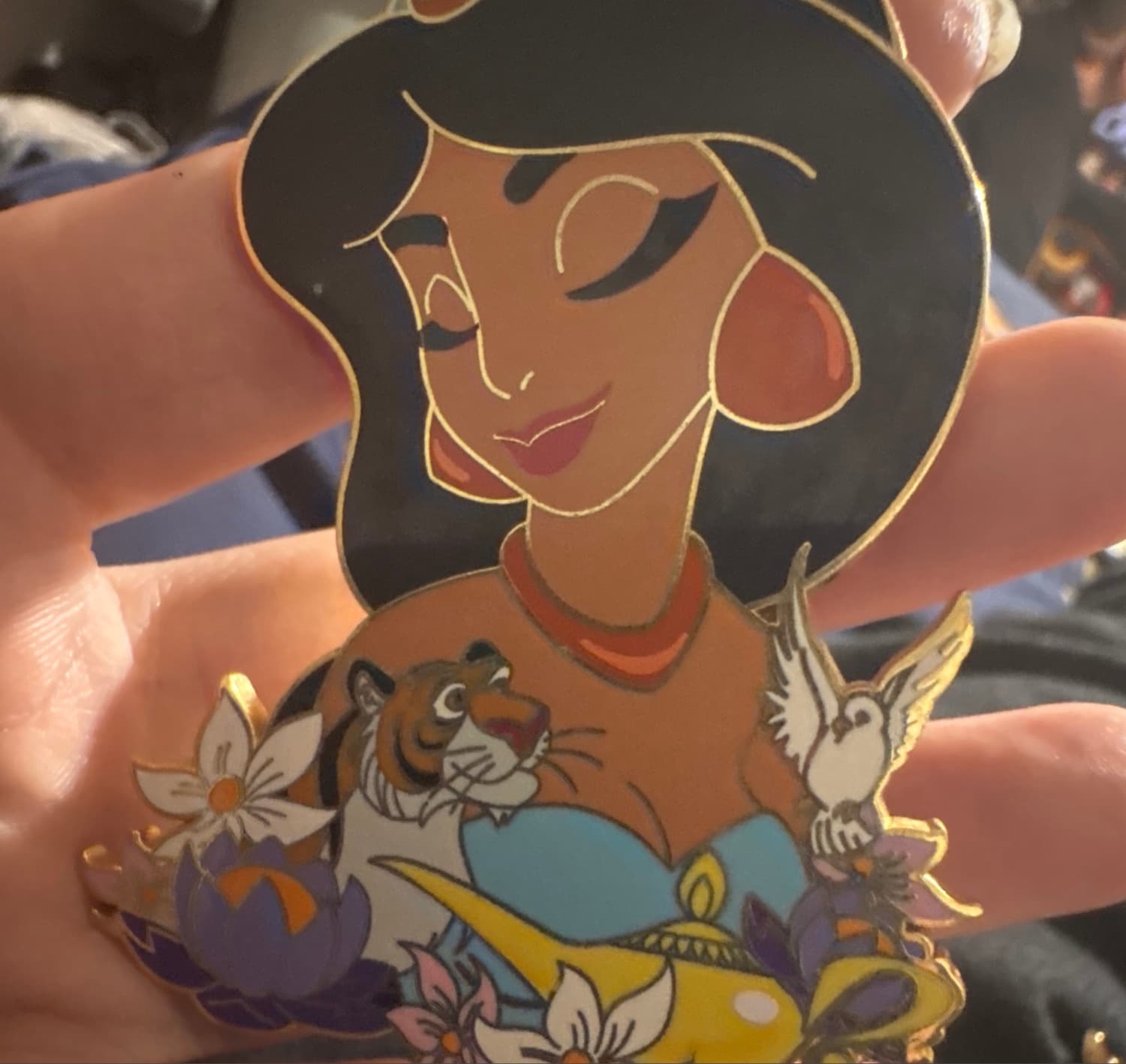 Jasmine rajah fantasy pin