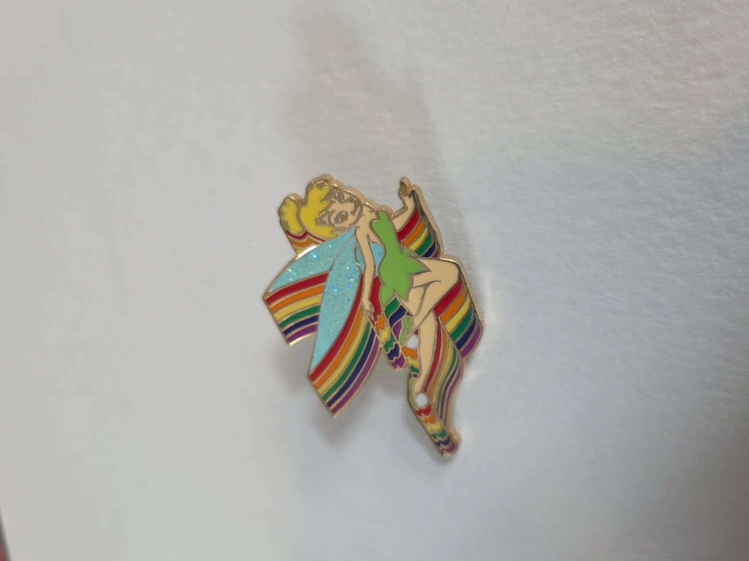 Tinkerbell with Rainbow Trail