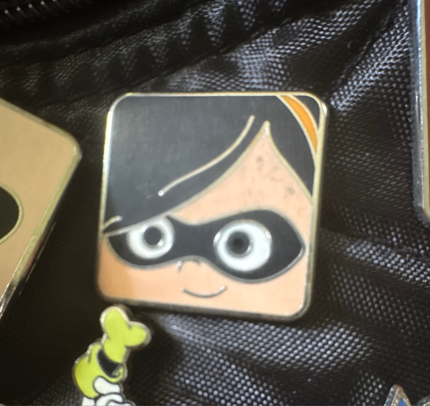 Violet Parr Character Squares Pin - The Incredibles