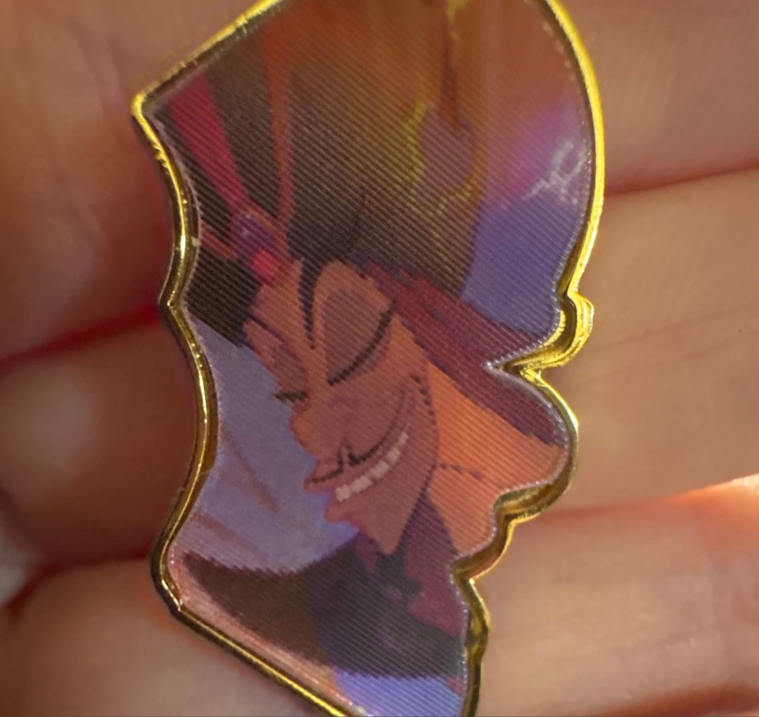 Loungefly Aladdin Lenticular Portraits Puzzle Mystery Jafar Pin