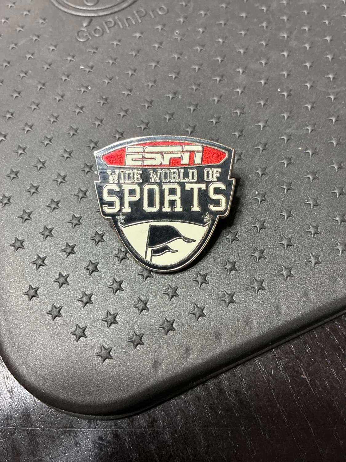 ESPN Wide World of Sports Logo with Flag front