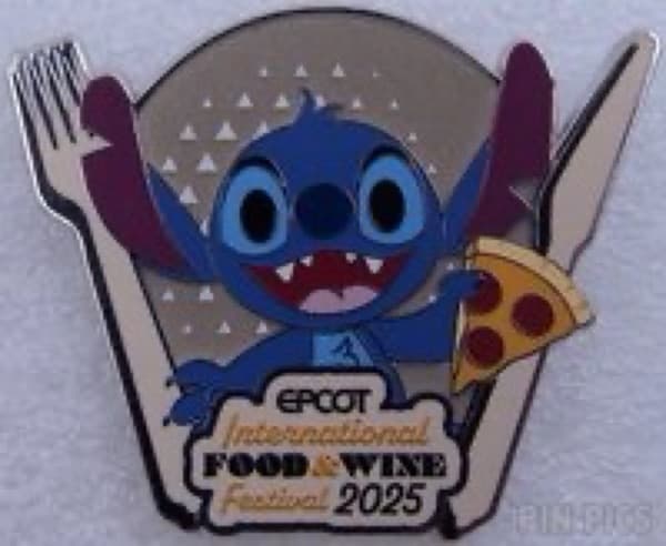EPCOT International Food & Wine Festival 2025 - Stitch with Pizza