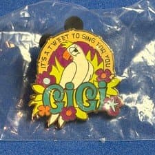 Gigi - The Enchanted Tiki Room GWP Pin