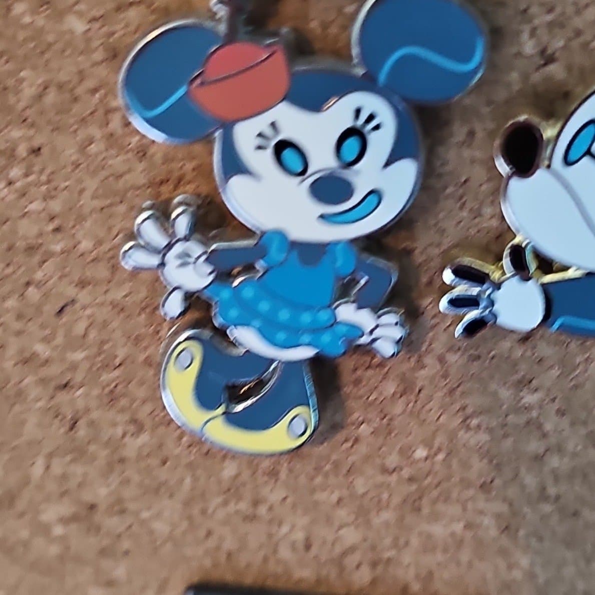 Minnie Mouse Robot Pin front