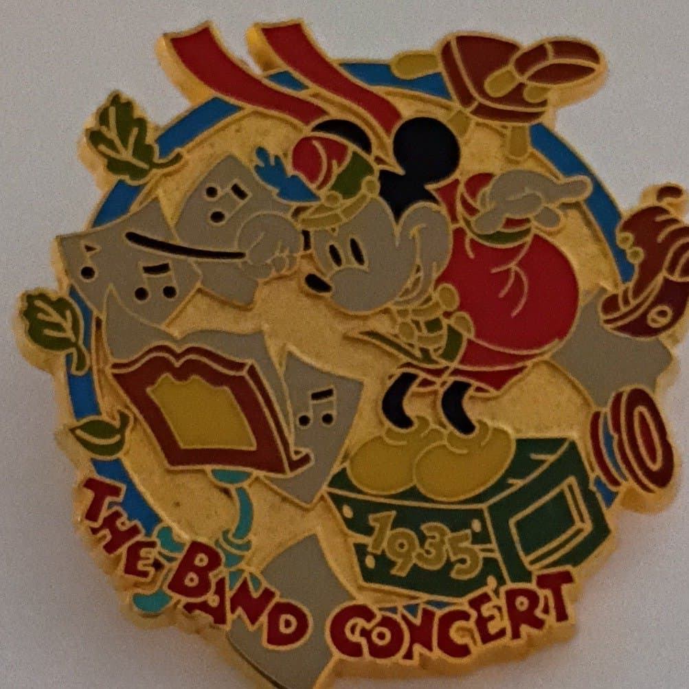 Mickey Mouse The Band Concert 1935 Countdown To the Millennium Pin 725 front