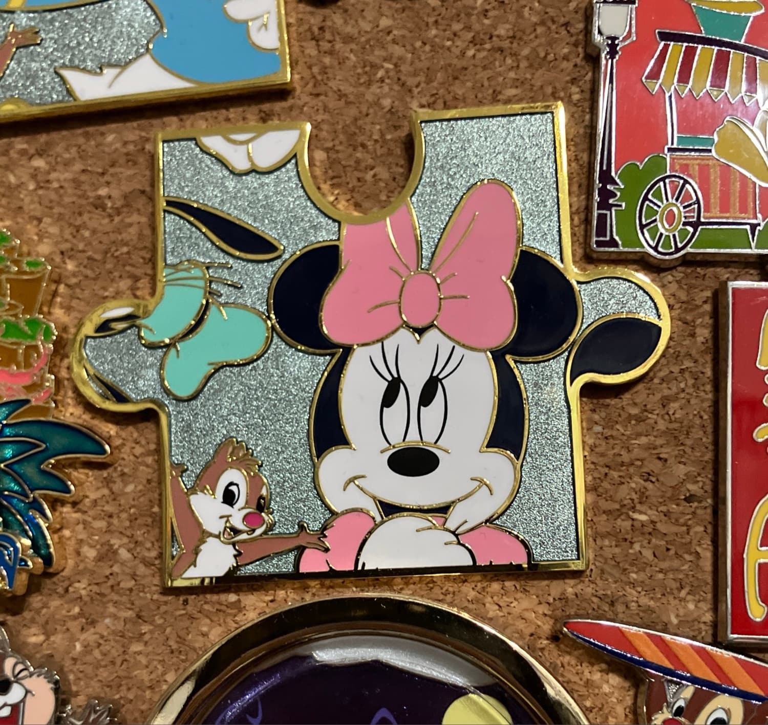 Minnie and Dale BoxLunch - Mickey Mouse & Friends Group Puzzle Blind Box