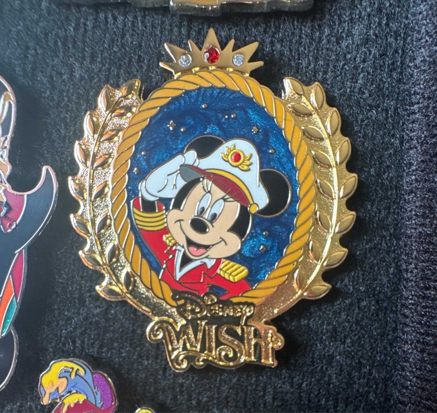 Inaugural Sailing - Captain Minnie Mouse - Disney Wish Cruise Ship