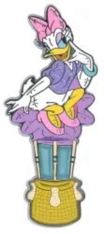 Daisy Duck Floating Down Main Street USA Pin front