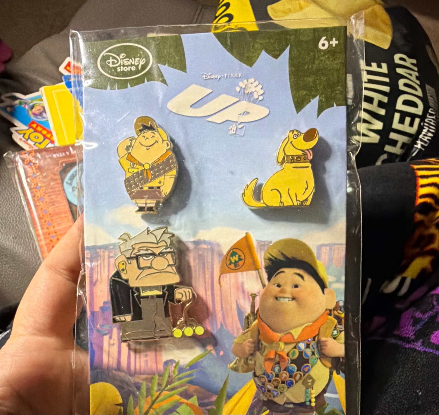 Disney Store Up Character Pin Set (4-Pin)