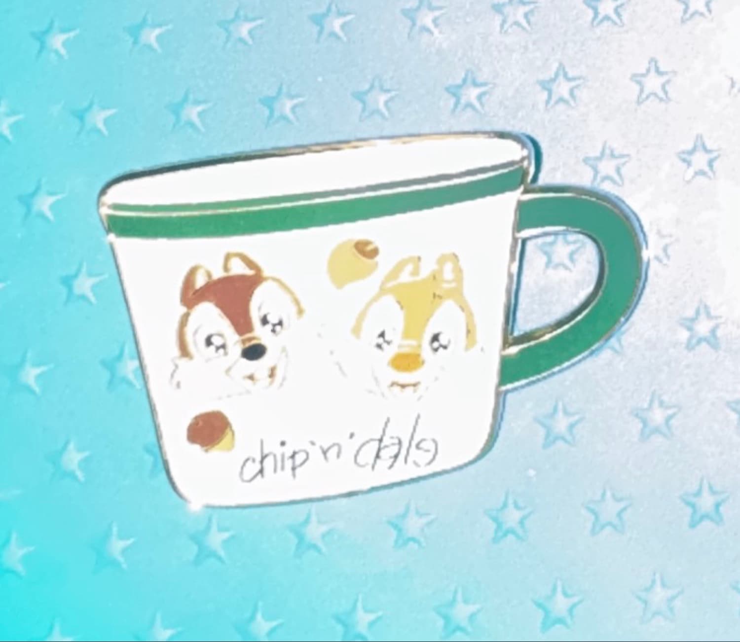 Chip 'n' Dale Mug Pin front