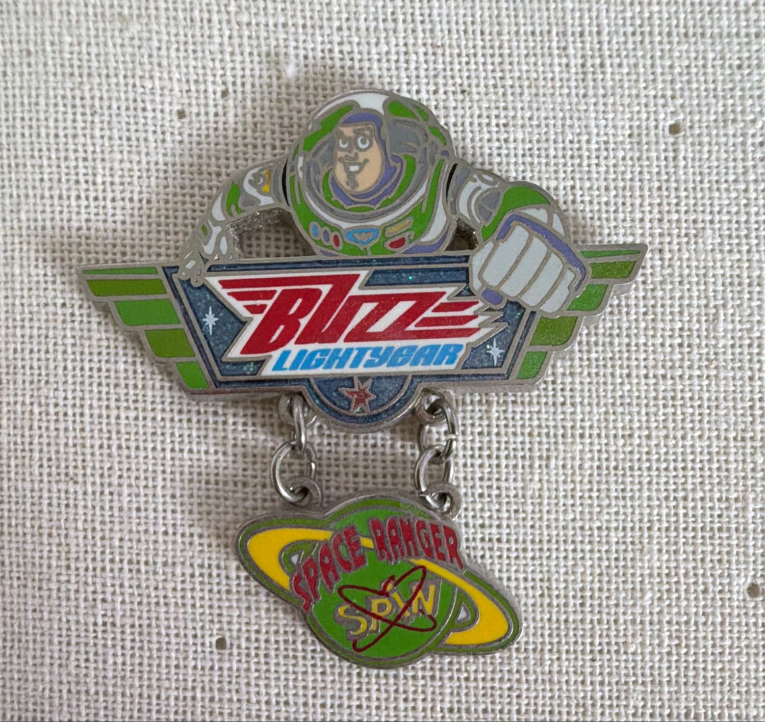Buzz Lightyear's Space Ranger Spin - Buzz Lightyear Dangle front
